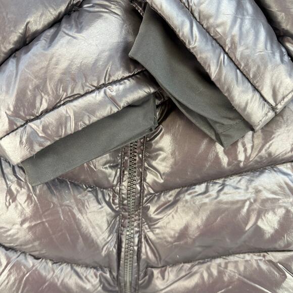 Andrew Marc Puffer Coat Women's L Black 650 Fill Power Down Classic Winter Gear - Picture 7 of 16